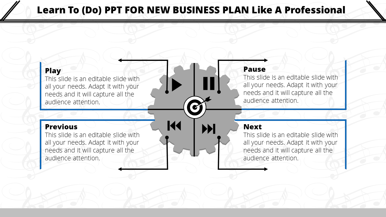 Free - Awesome PPT For New Business Plan Slide Template Design